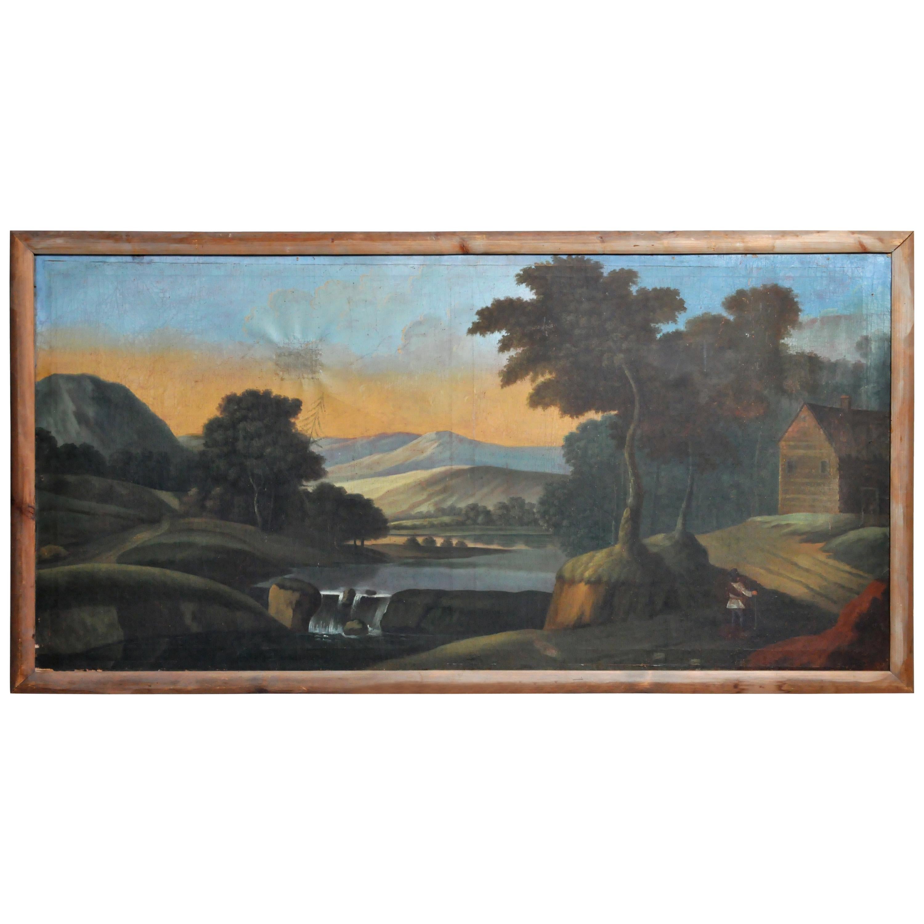Landscape Oil Painting from Italy 