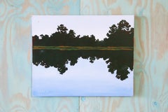 Landscape Painting Acrylic on Canvas Hank Pugh 2017 Norfolk Va 30x24