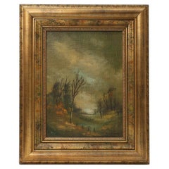 Landscape Painting by Degehryver, Belgium, 1950