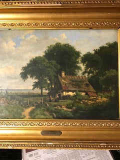 Landscape Painting by Edvard Michael Jensen