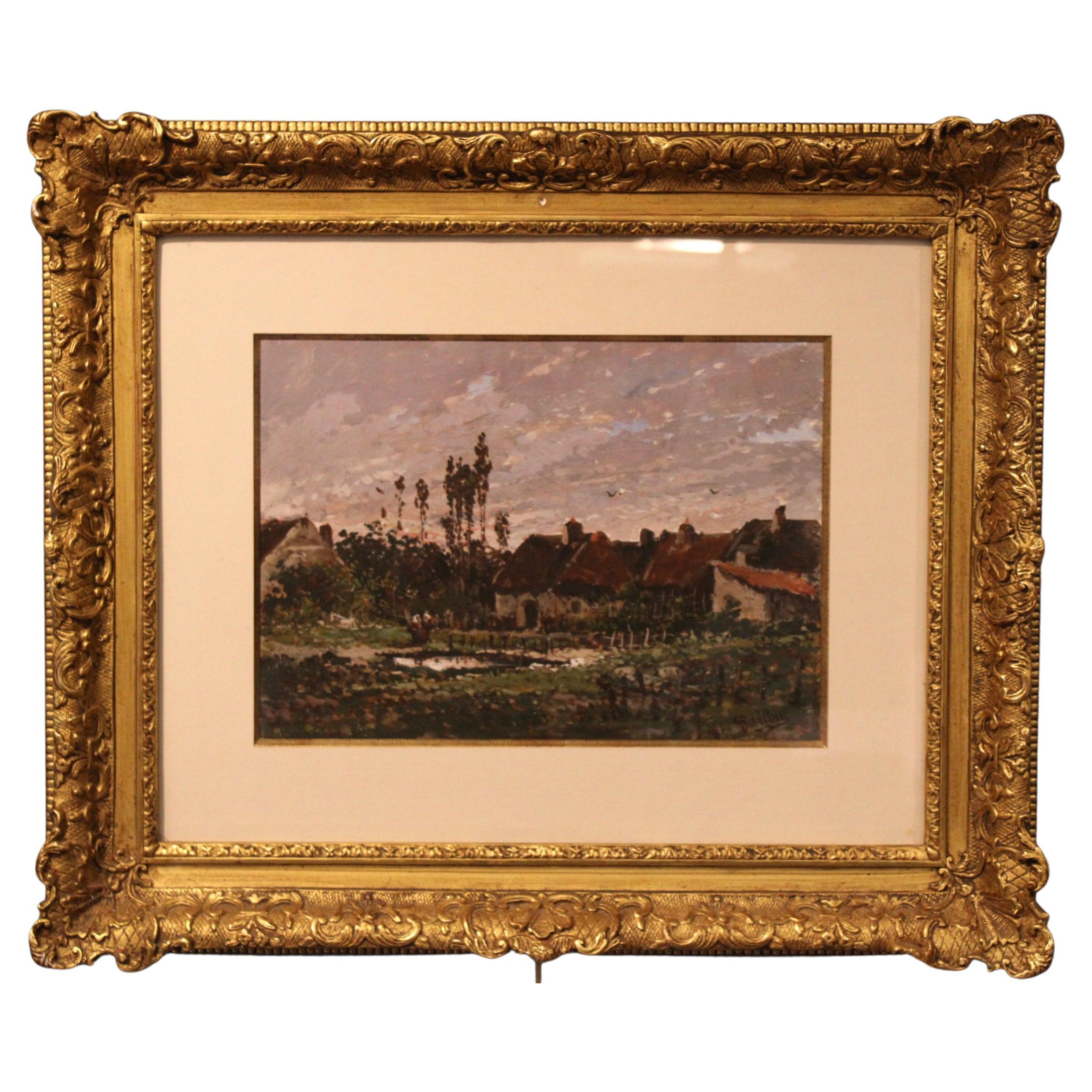 Landscape Painting by Eugène Galien, Laloue For Sale