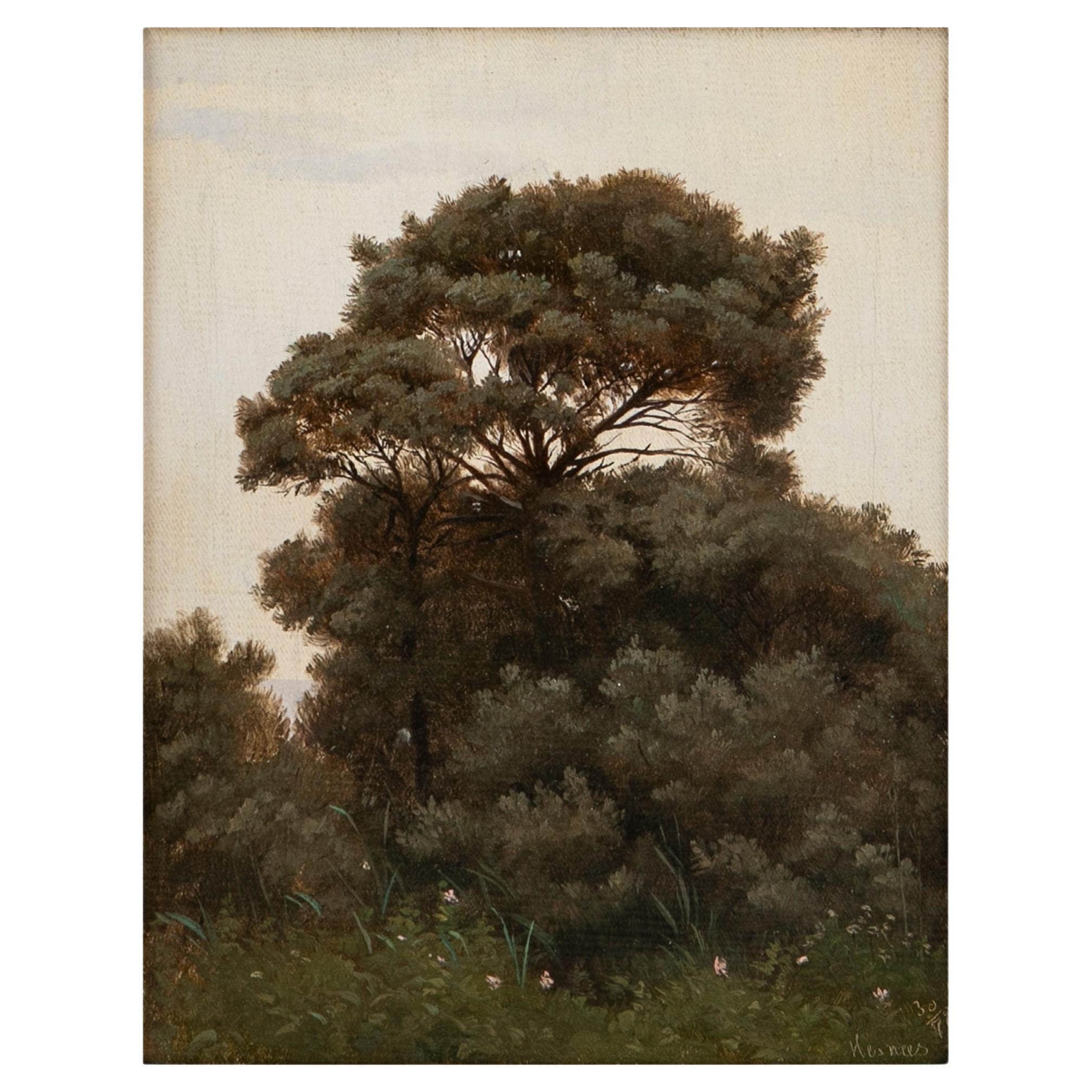 Landscape Painting by Fritz Thomsen For Sale