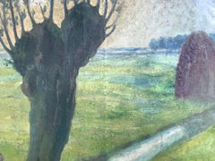 Landscape Painting by The Belgian Artist Jan Claessens, circa 1930