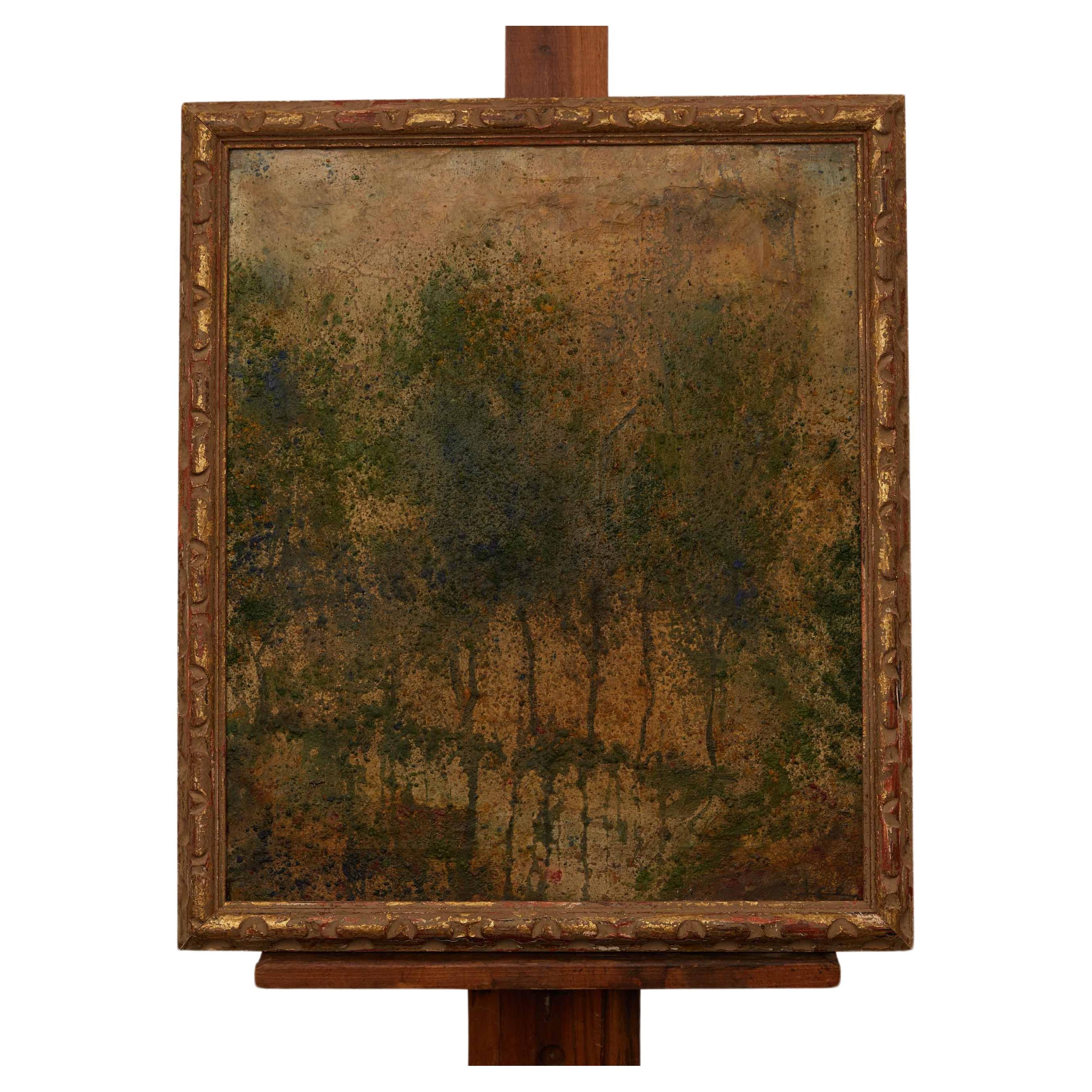 Landscape Painting Marta Leon 1931 For Sale