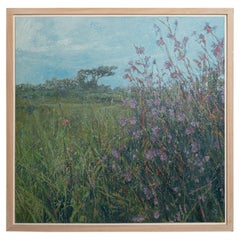 Landscape Painting of Cornwall by John Brenton, Oil on Canvas Board