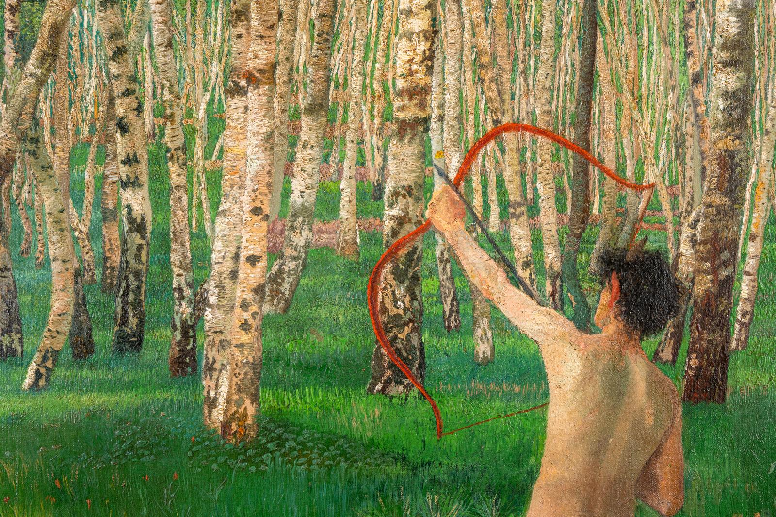 famous birch tree artist