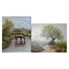 Landscape Paintings by Nora Alleda Hirano