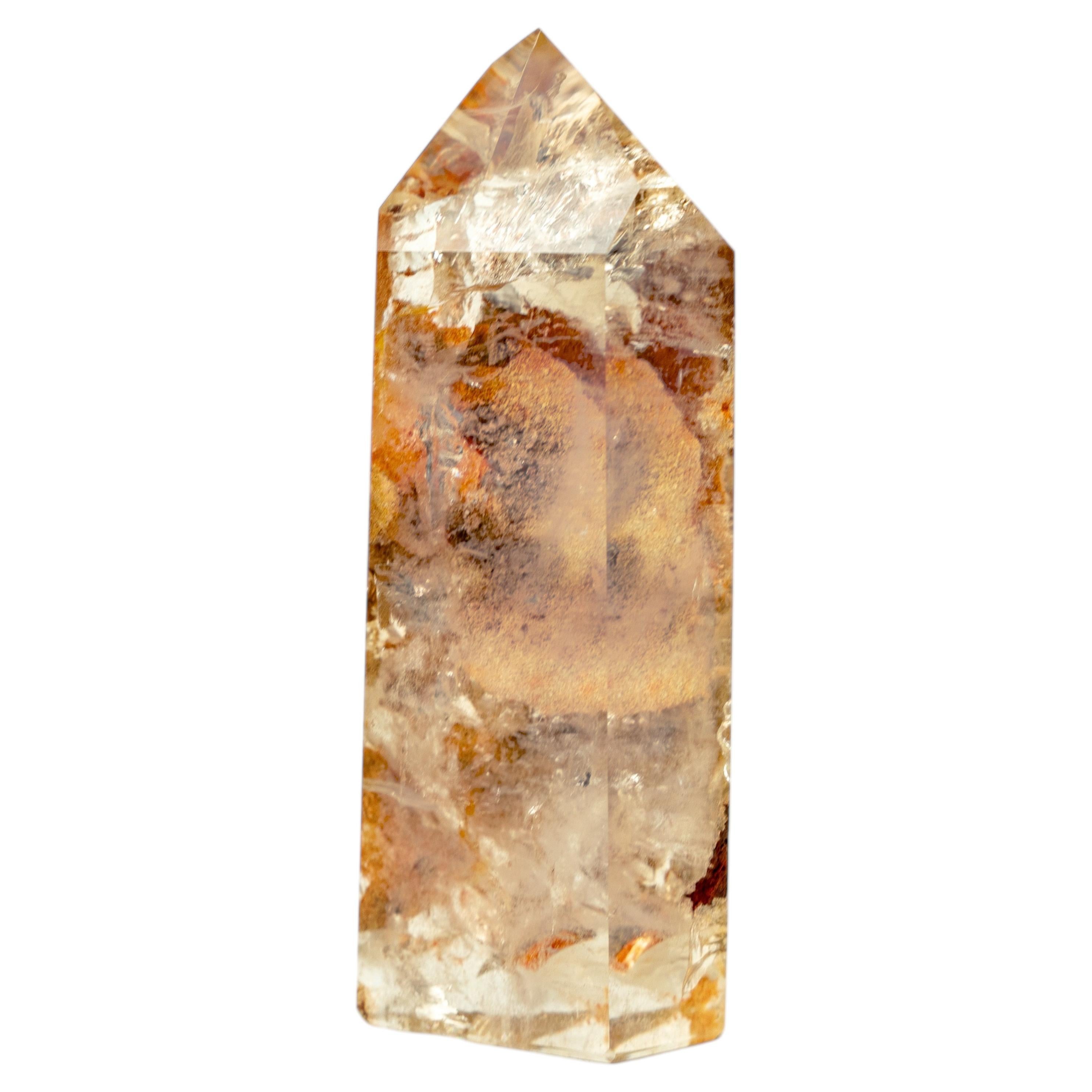 Landscape Quartz Generator Point with Natural Matrix For Sale