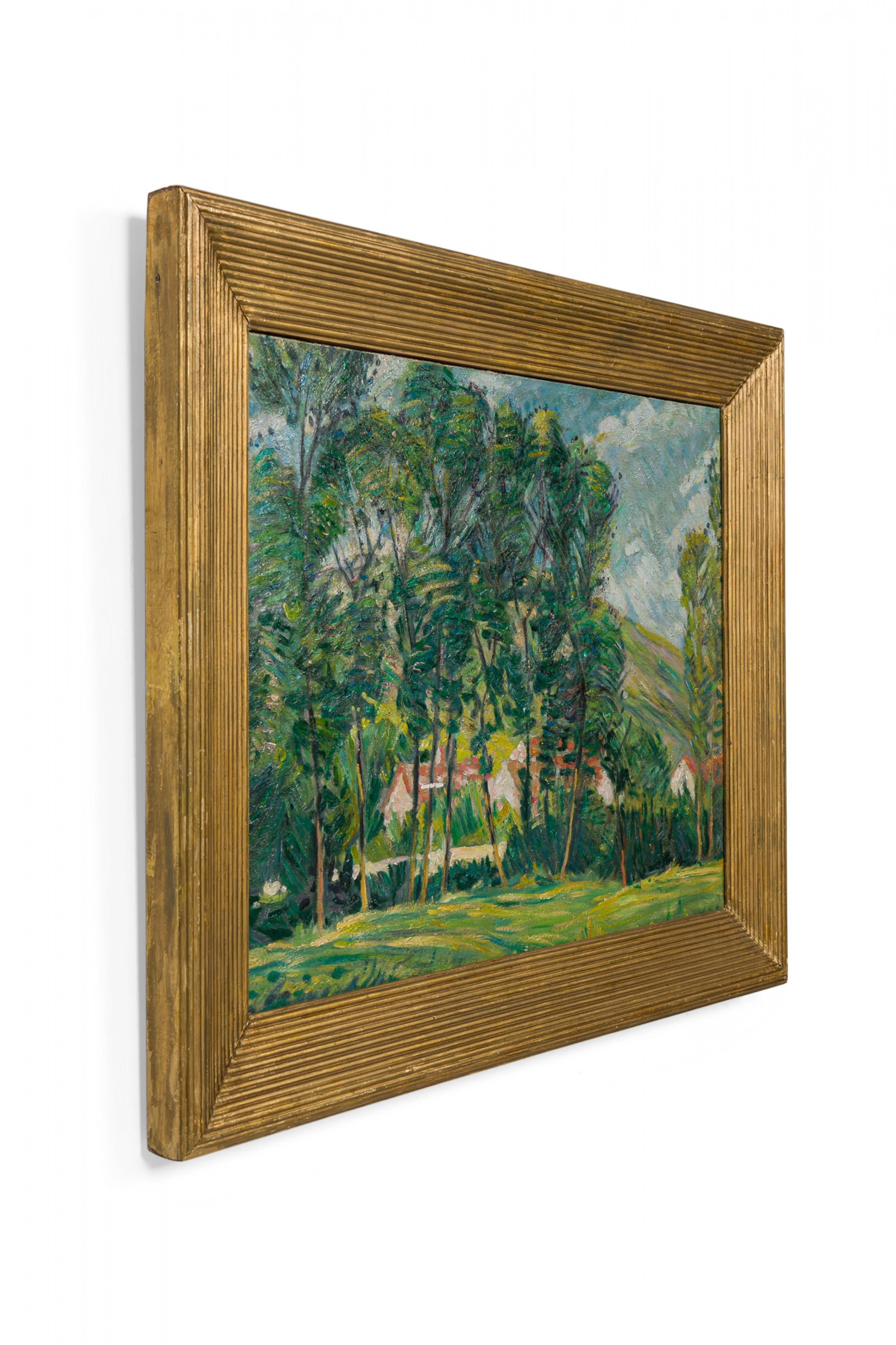 Kopie eines impressionistischen Landschaftsgemäldes mit dem Titel 