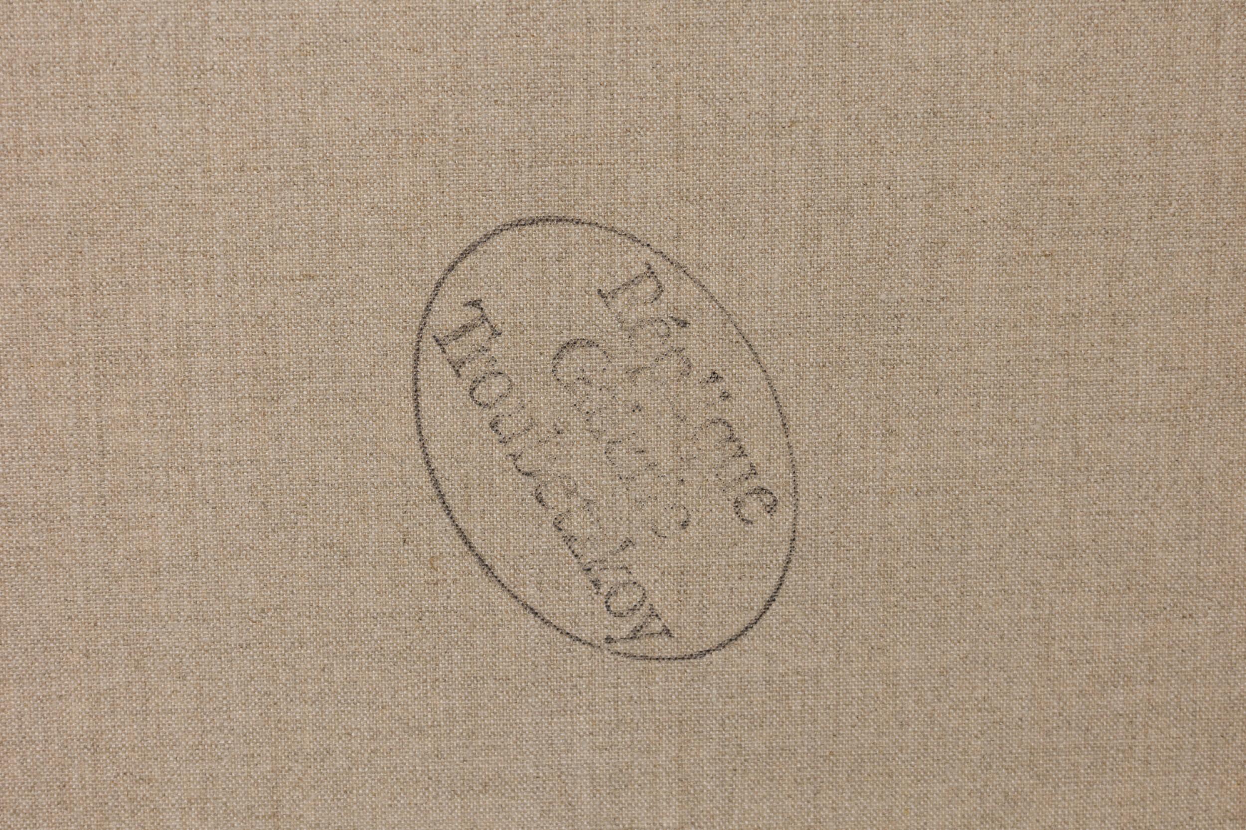 Landschaftslandschaft „ Straße mit Zypresse und Stern“ (Farbe) im Angebot