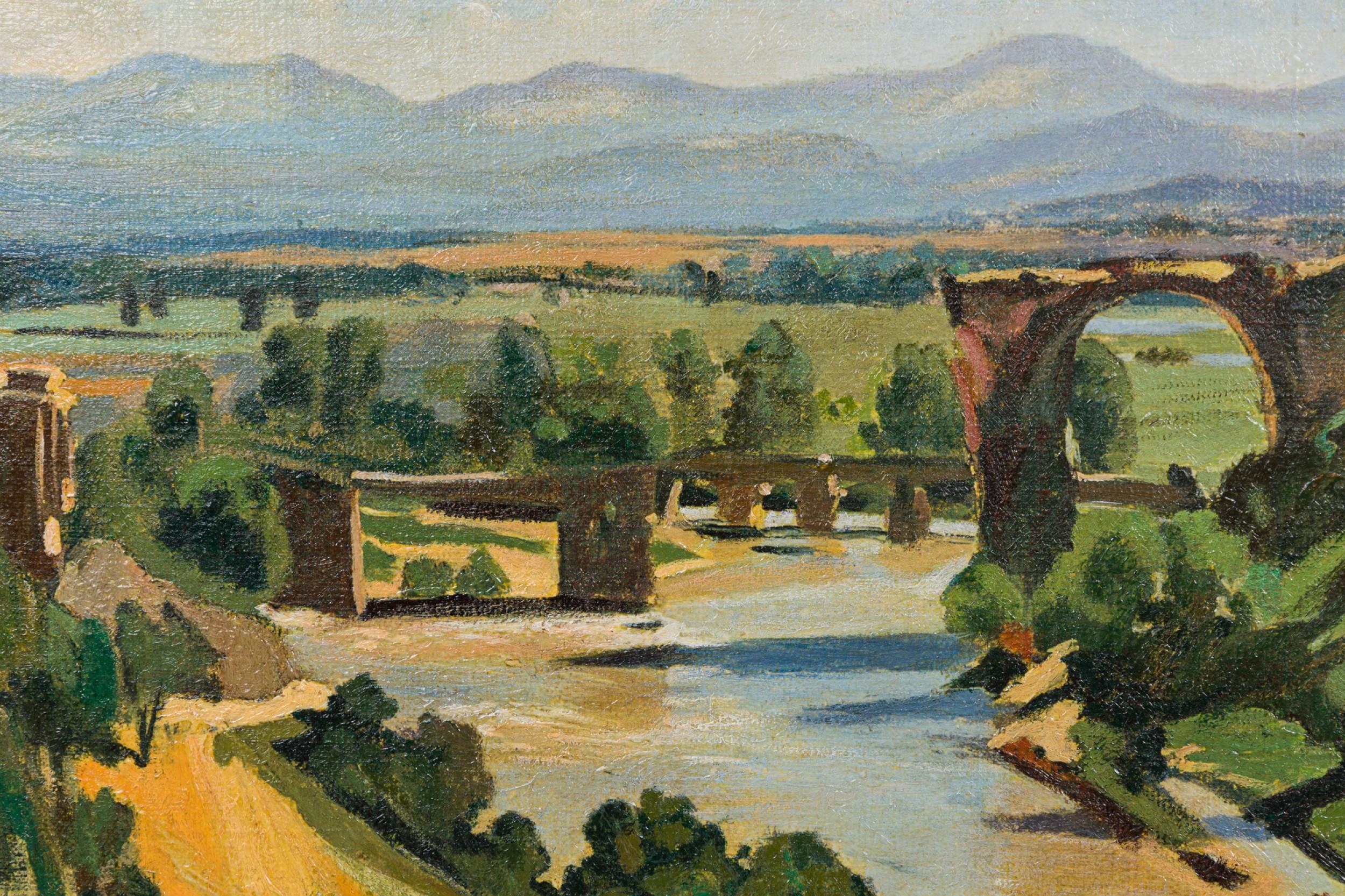 Dipinto a mano Paesaggio 