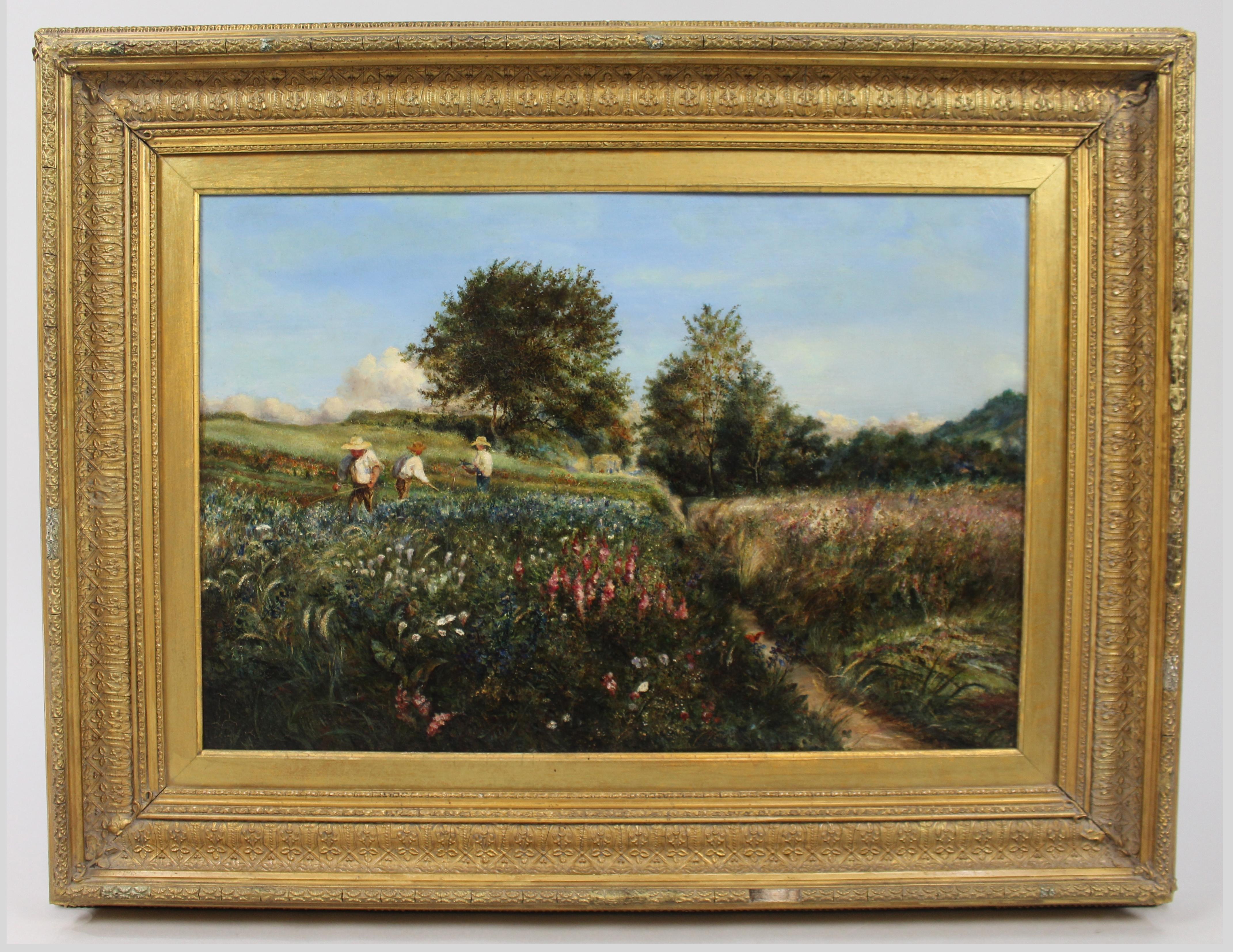 Landscape Thomas Edwards (19th c., British) oil on canvas


Period 19th c., c.1890, English

Medium oil on board

Artist Attributed to 19th c. Birmingham artist Thomas Edwards

Frame 77 x 59 cm / 30 1/4 x 23 1/4 in

Frame set in Victorian