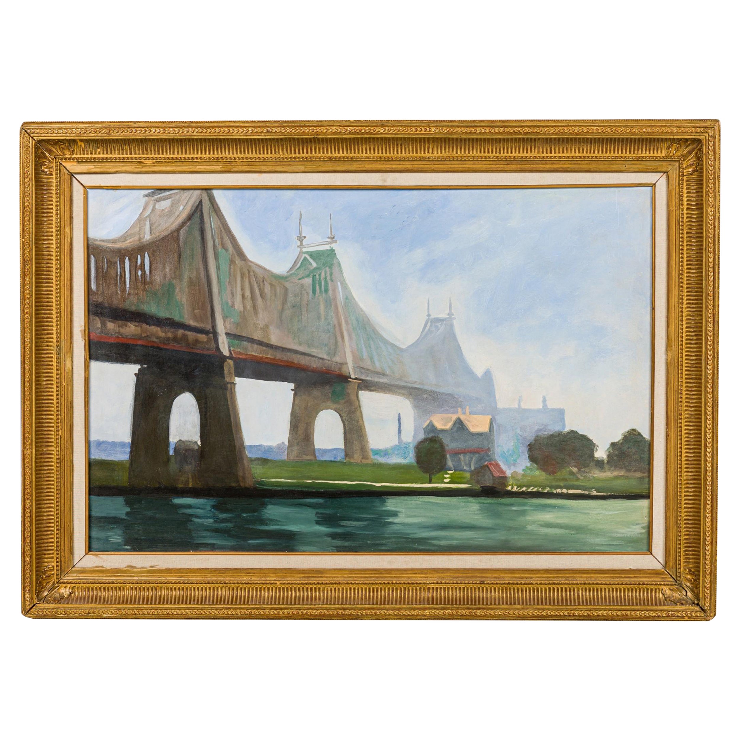 Landscape "View of the Bridge"
