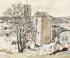 Landscape, Water Painting, Agustín Redondela