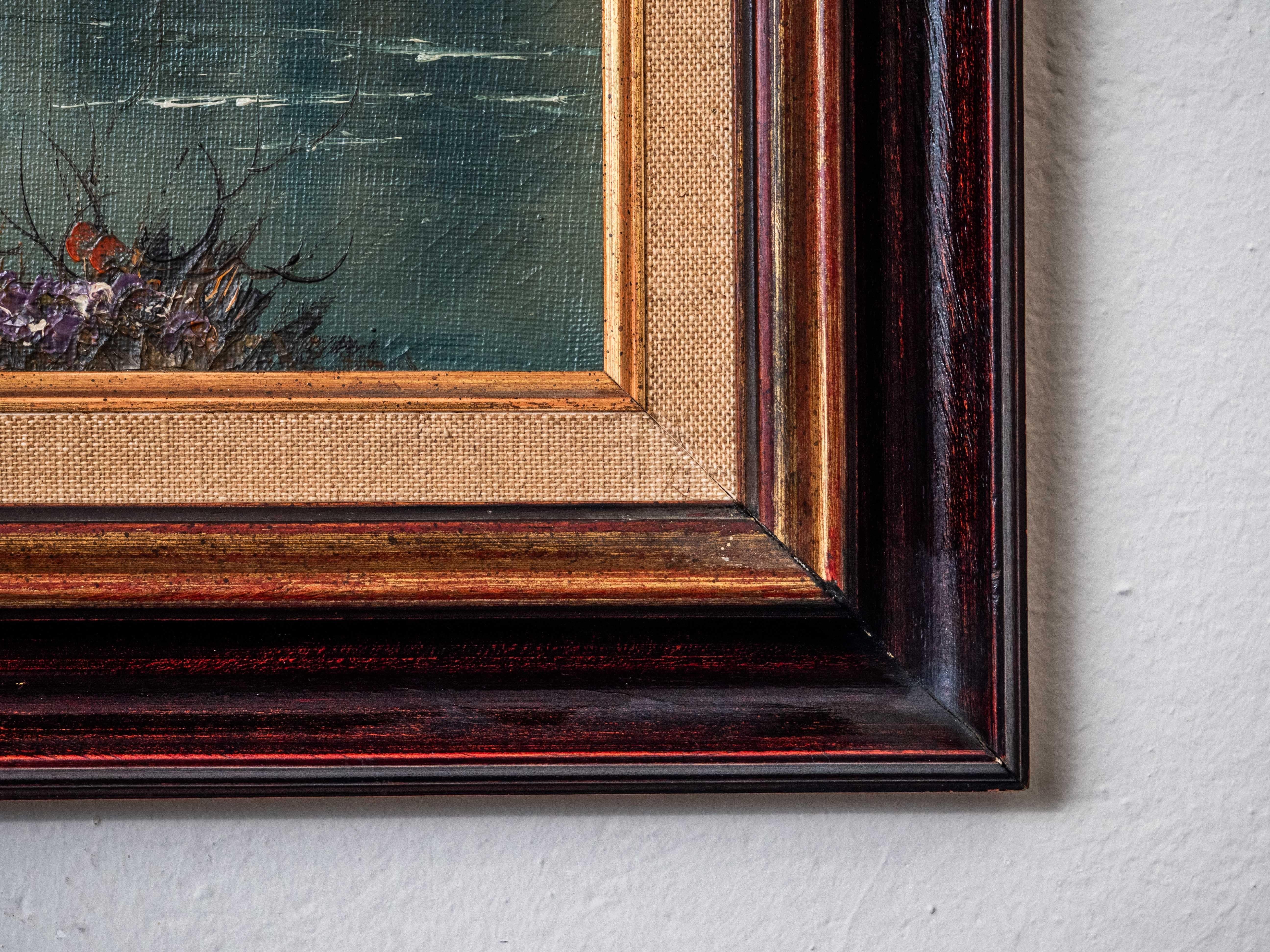 Paysage avec bouleaux M. Verheyden en vente 1