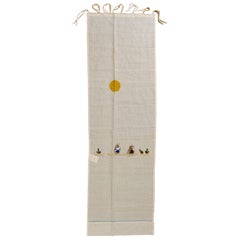 Landscape with Teddy Bears Italian Design Curtain