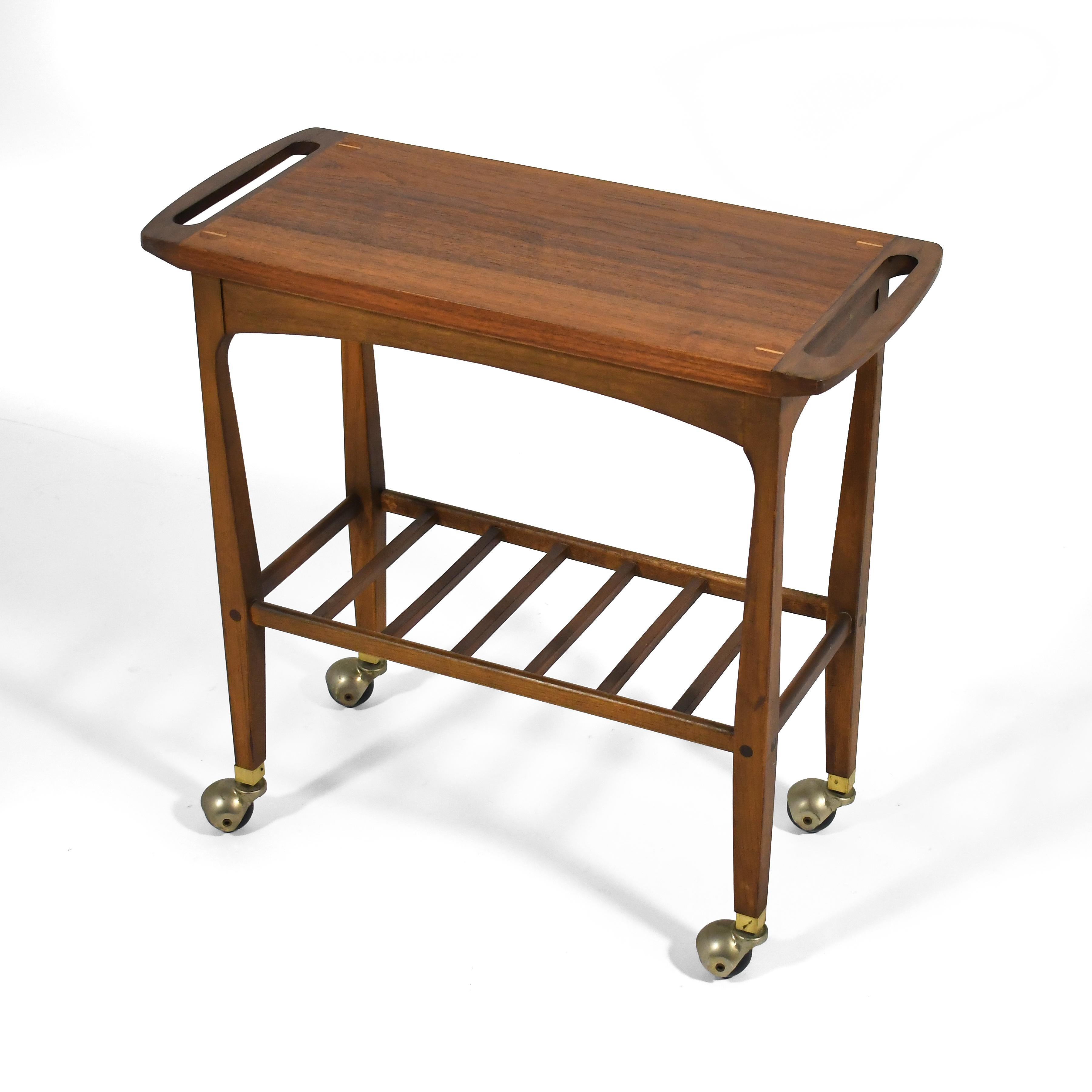 This lovely little Lane serving cart from their 
