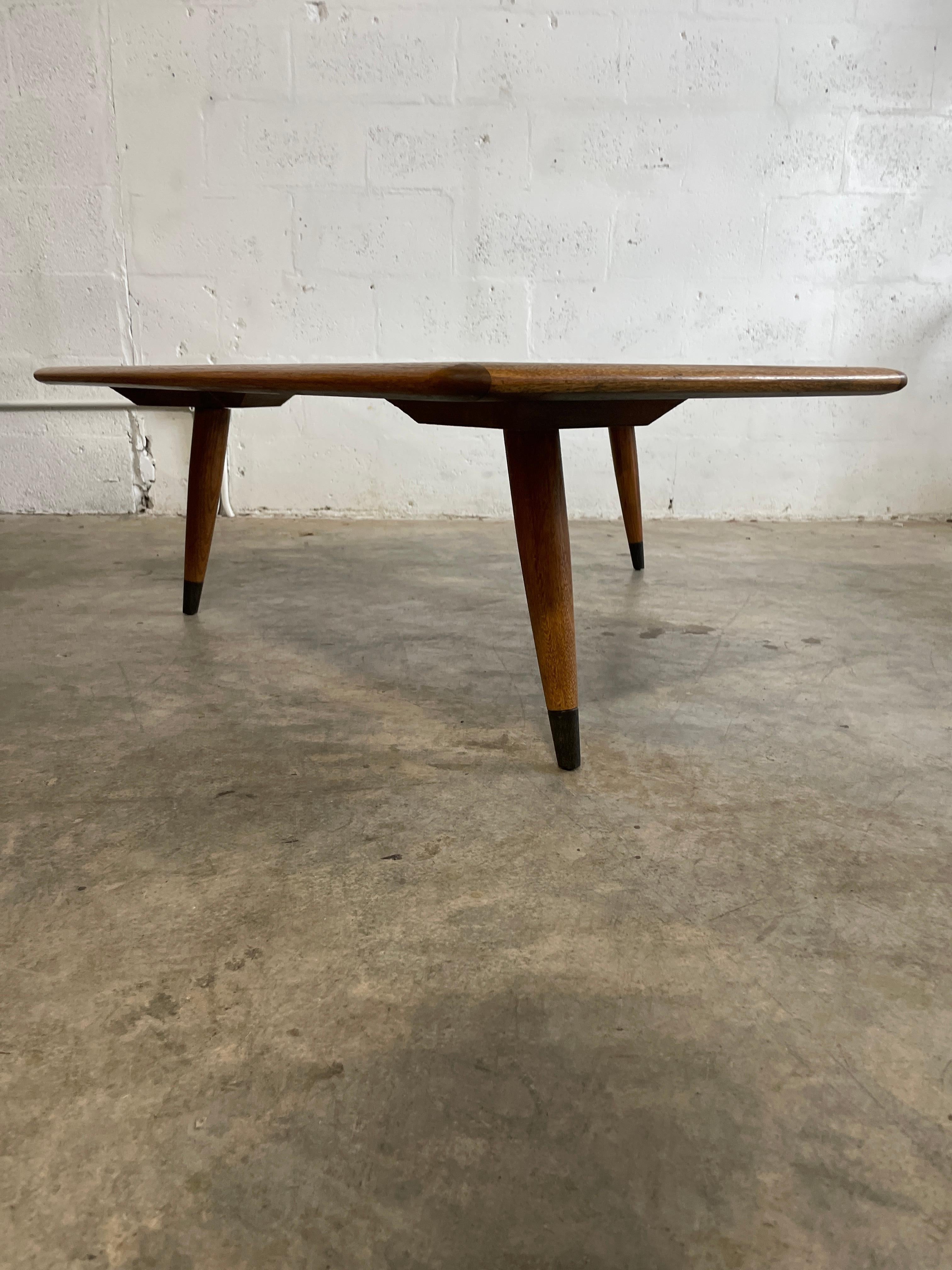 Mid-20th Century Lane Acclaim “Boomerang” Coffee Table Mid Century Modern