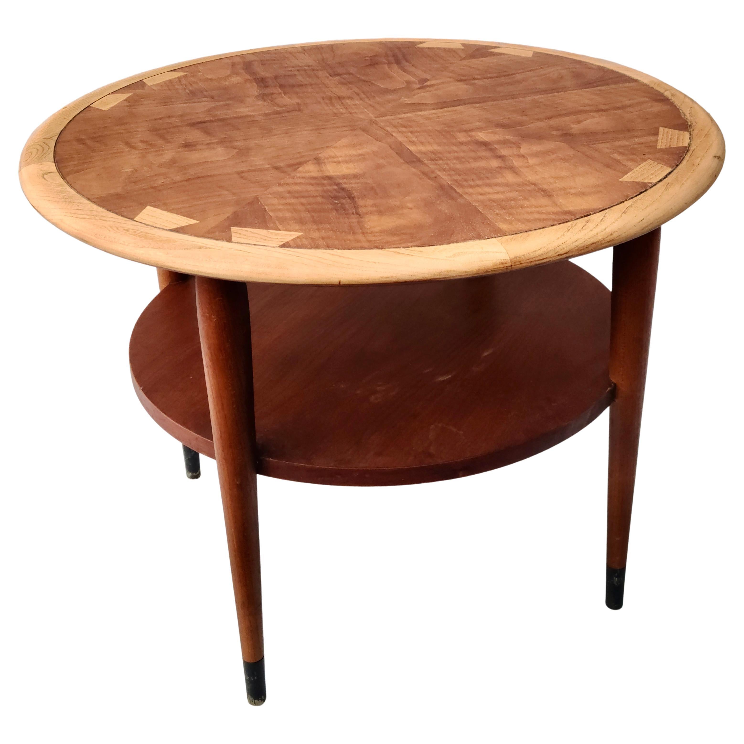 Mid-20th Century Lane Acclaim Drum Table Designed by Andre Bus