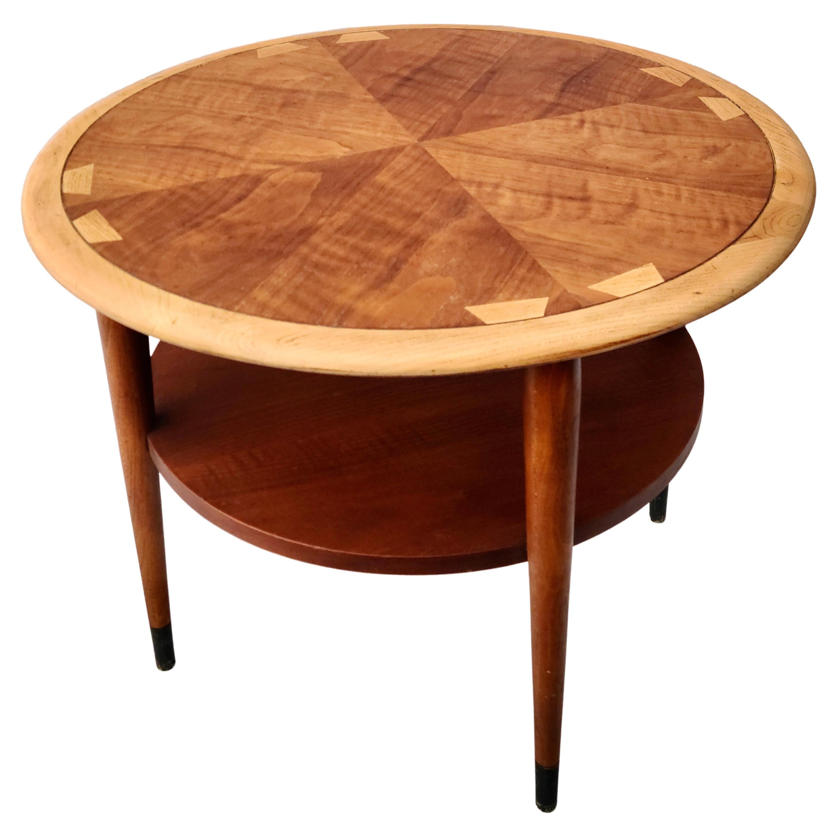 Lane Acclaim Drum Table Designed by Andre Bus 1
