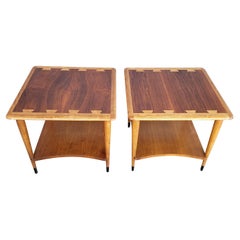 Mid-Century Modern Lane Acclaim End Tables, a Pair