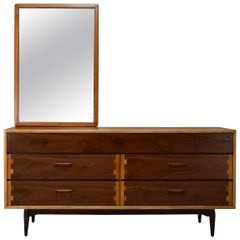 Lane Acclaim lowboy Dresser and Mirror