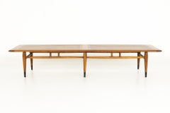 Lane Acclaim Mid Century Extra Long Walnut Dovetail Coffee Table