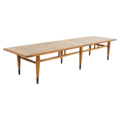 Lane Acclaim Mid Century Extra Long Walnut Dovetail Coffee Table