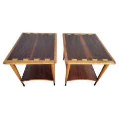 Lane Acclaim Mid-Century Modern End Tables A Pair