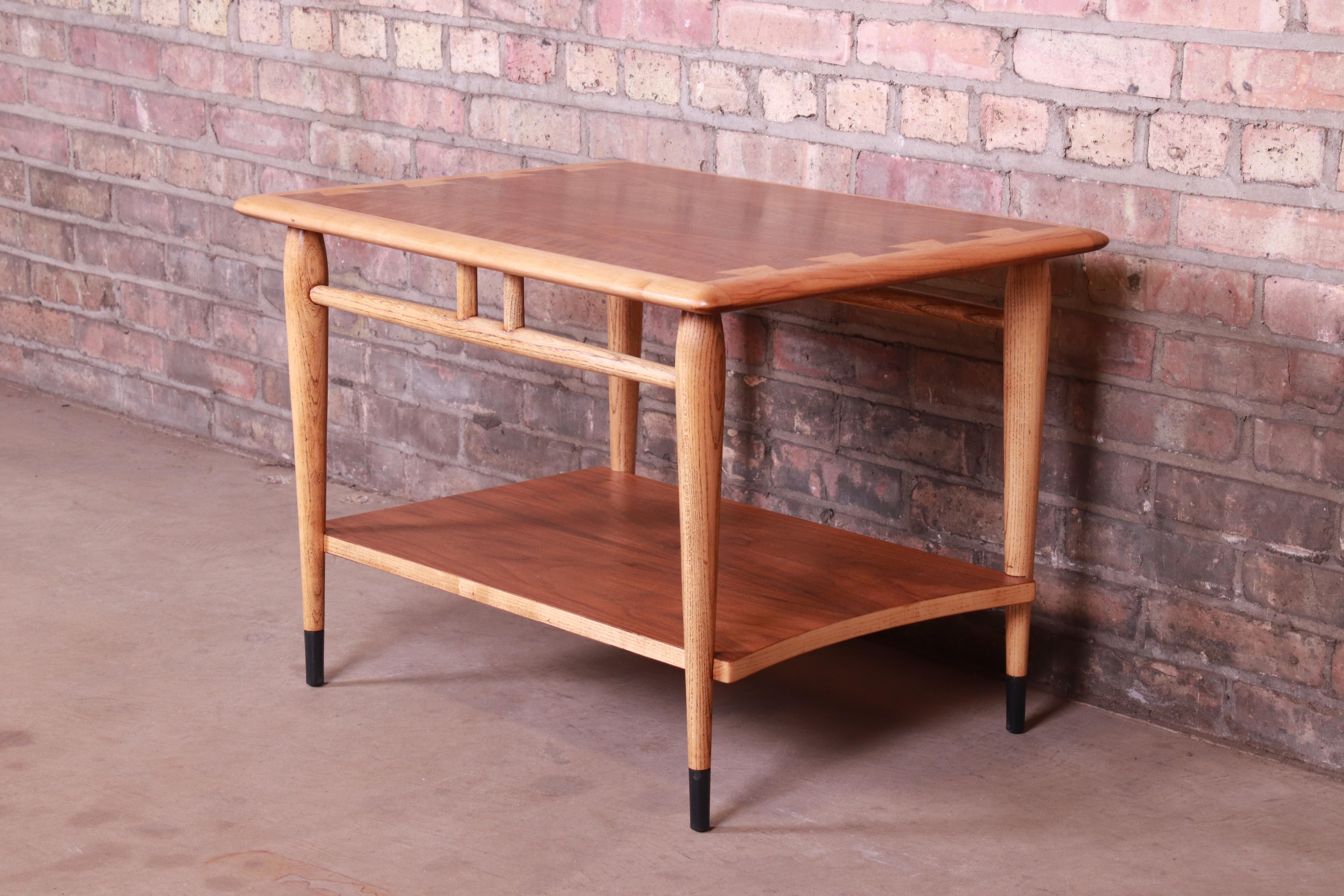 A gorgeous Mid-Century Modern side table

Designed by Andre Bus for Lane Furniture 