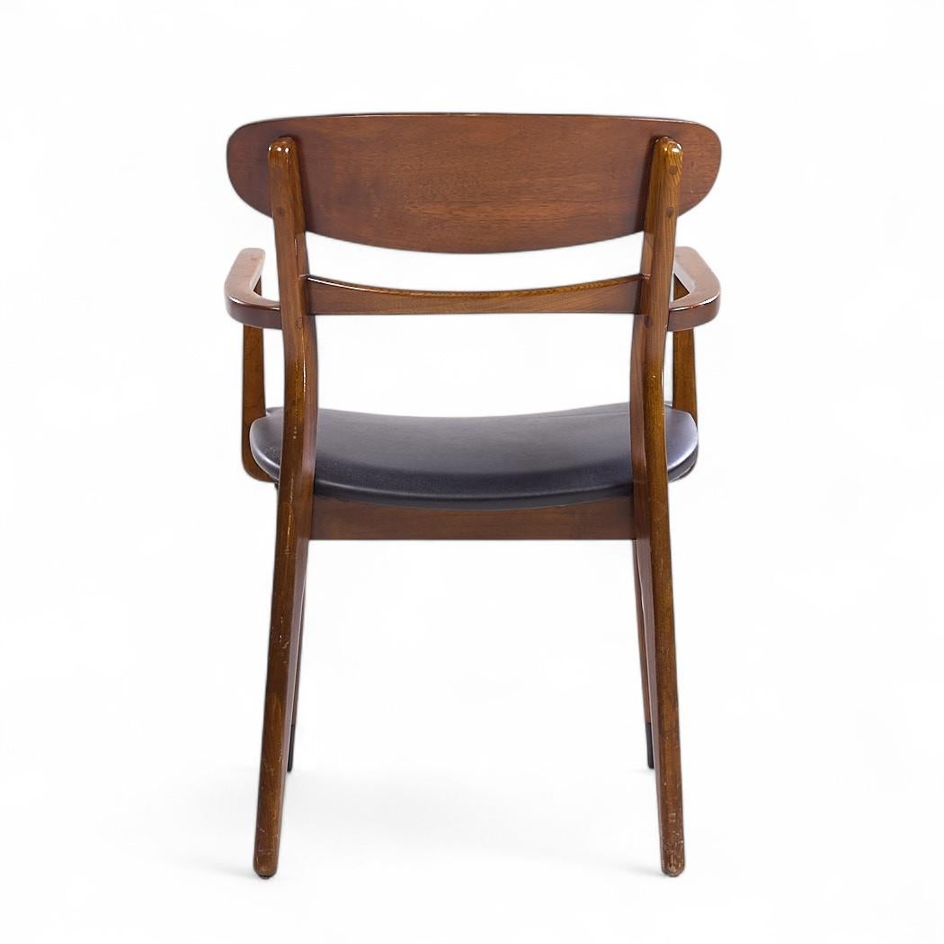 Lane Acclaim Sillas de comedor de nogal de mediados de siglo - Set de 6 en venta 5