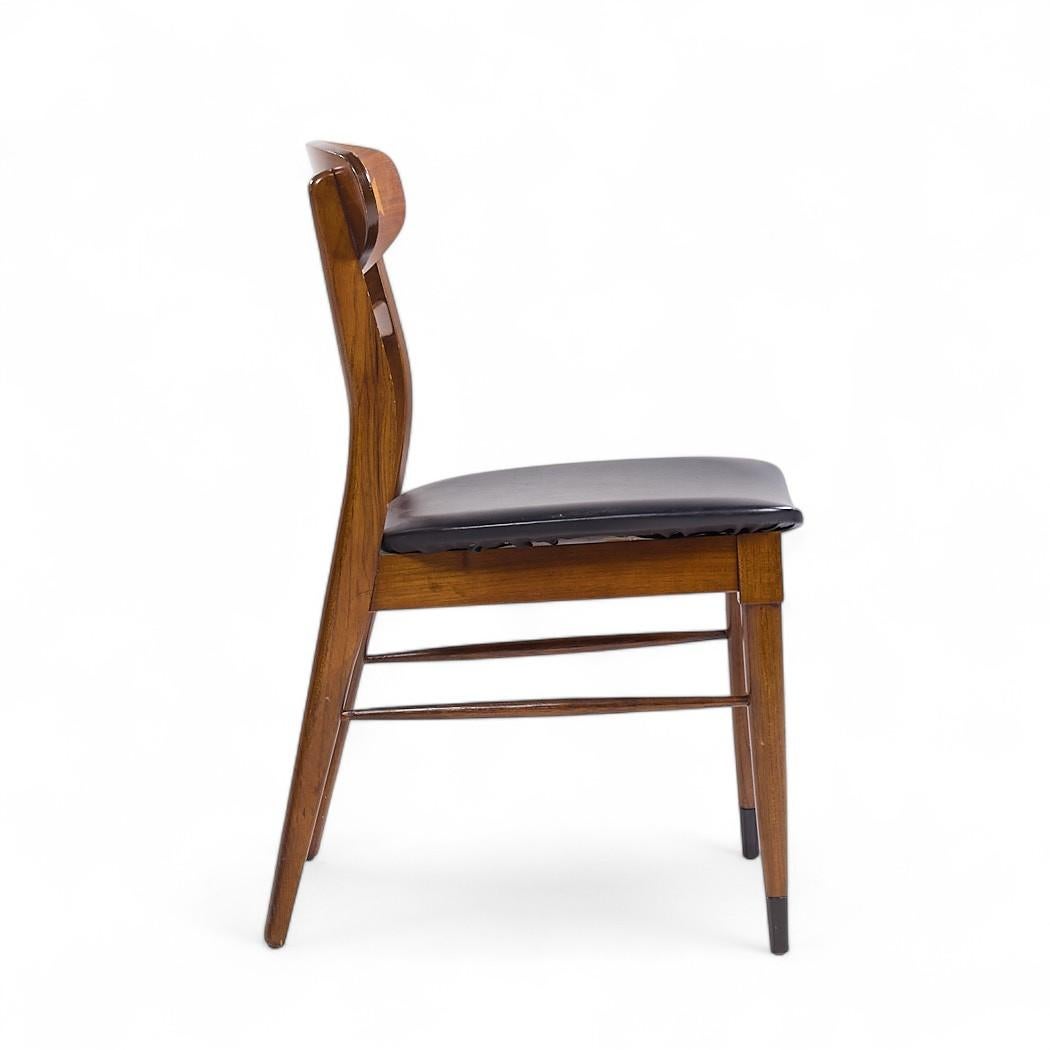 Lane Acclaim Sillas de comedor de nogal de mediados de siglo - Set de 6 Estadounidense en venta