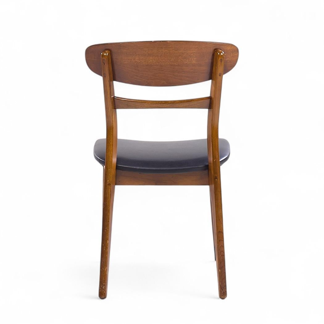 Lane Acclaim Sillas de comedor de nogal de mediados de siglo - Set de 6 Tapicería en venta
