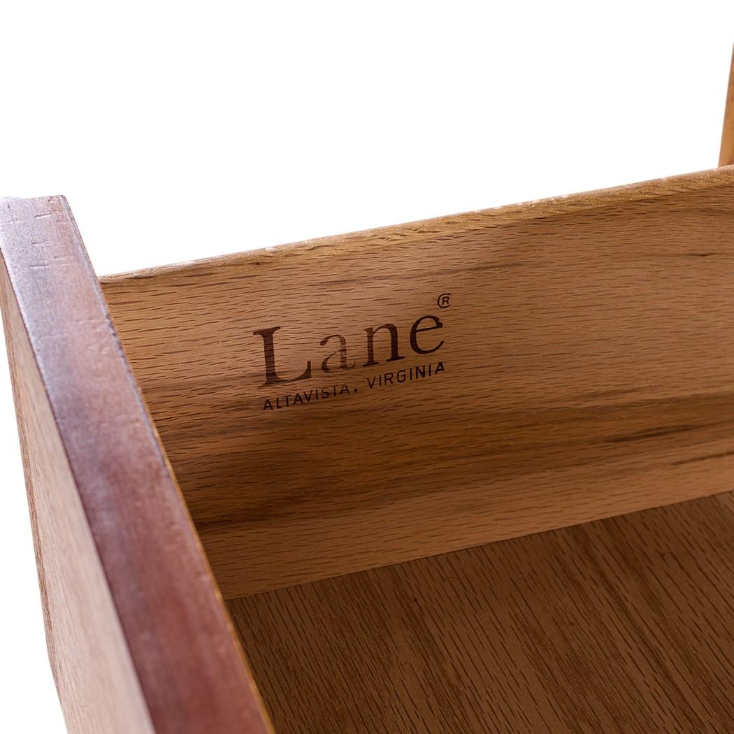 Lane Acclaim Mid Century Nussbaum Highboy Kommode (Walnuss) im Angebot