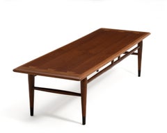 Lane Acclaim Series Mid Century Modern 56" Coffee Table Andre Bus 1960s