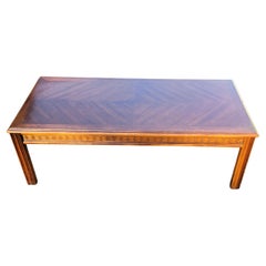 Lane Altavista Bookmatched Top Magogany Cocktail Table