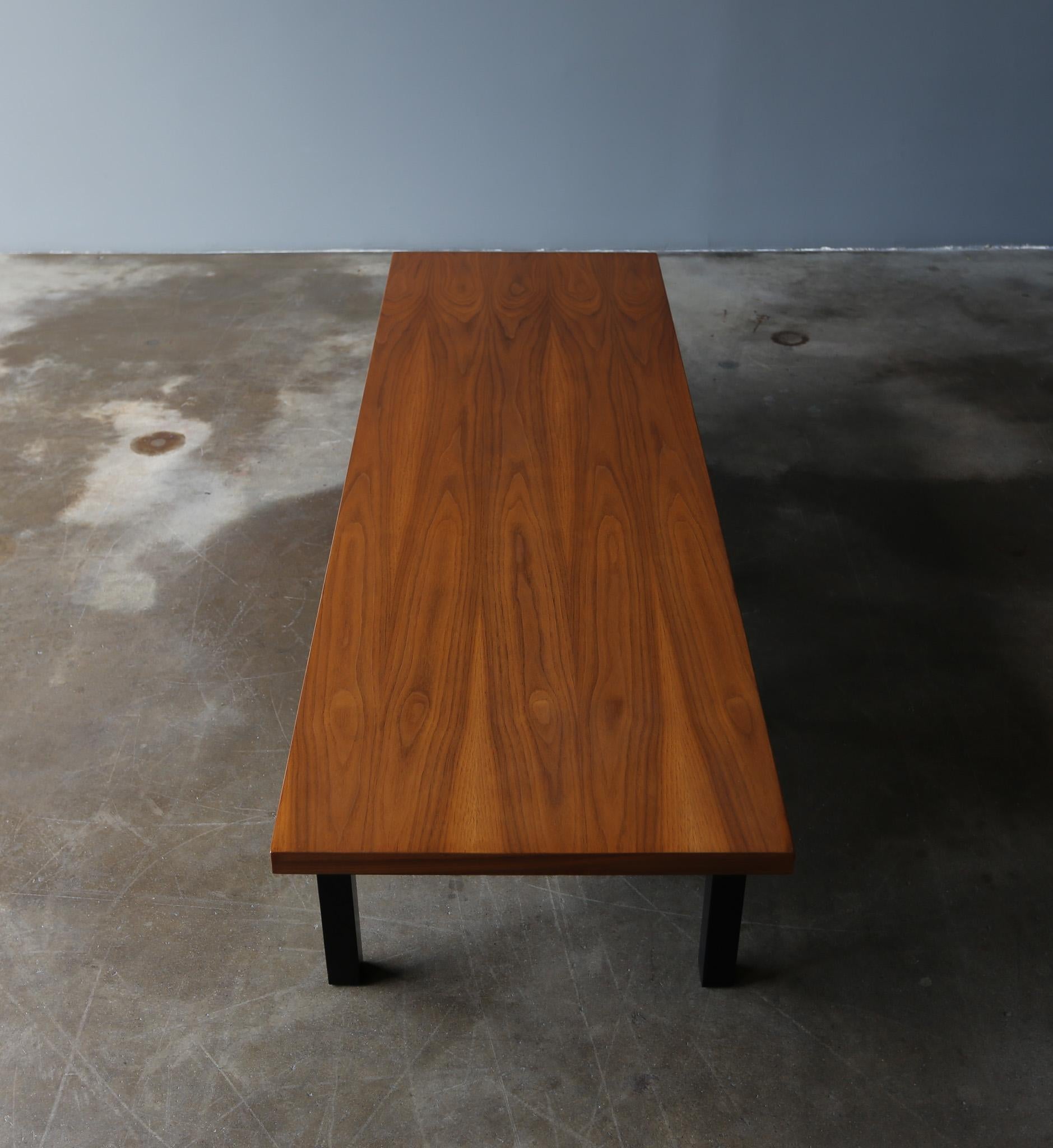 Mid-Century Modern Lane Altavista Walnut Coffee Table / Bench, United States, c.1965