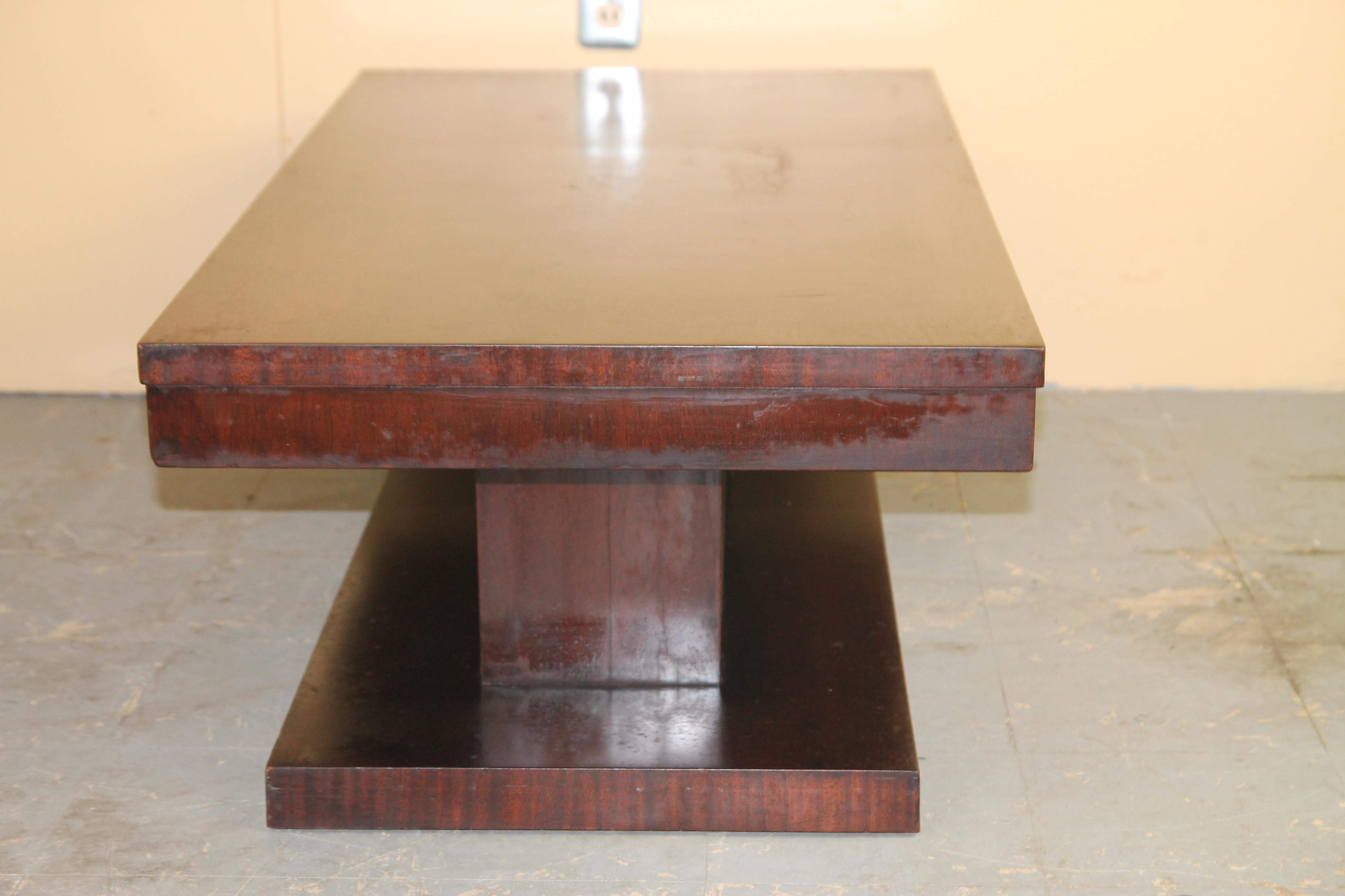 Lane Architectural Coffee Table In Good Condition In Asbury Park, NJ