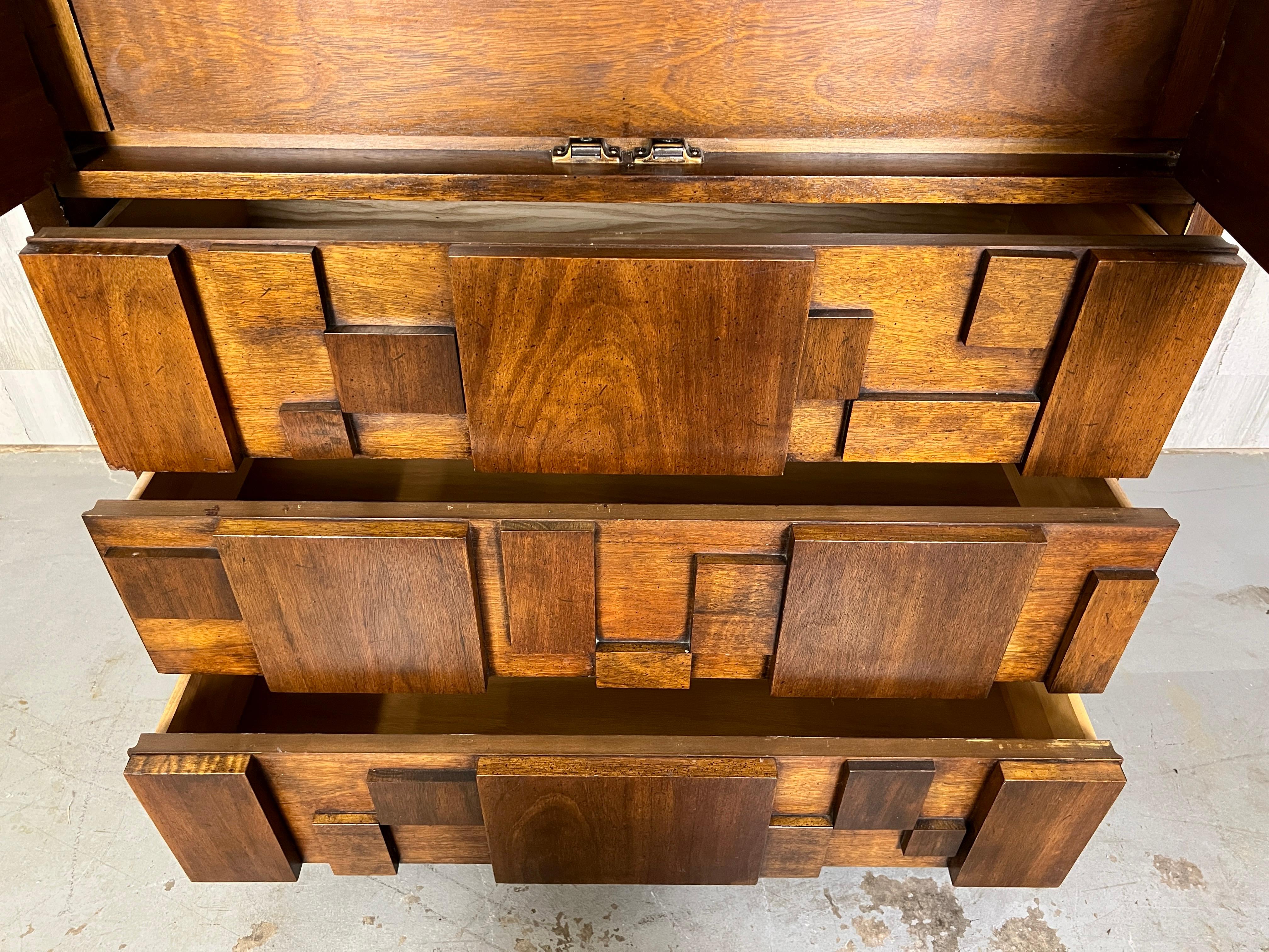 Lane Brutalist Armoire 7