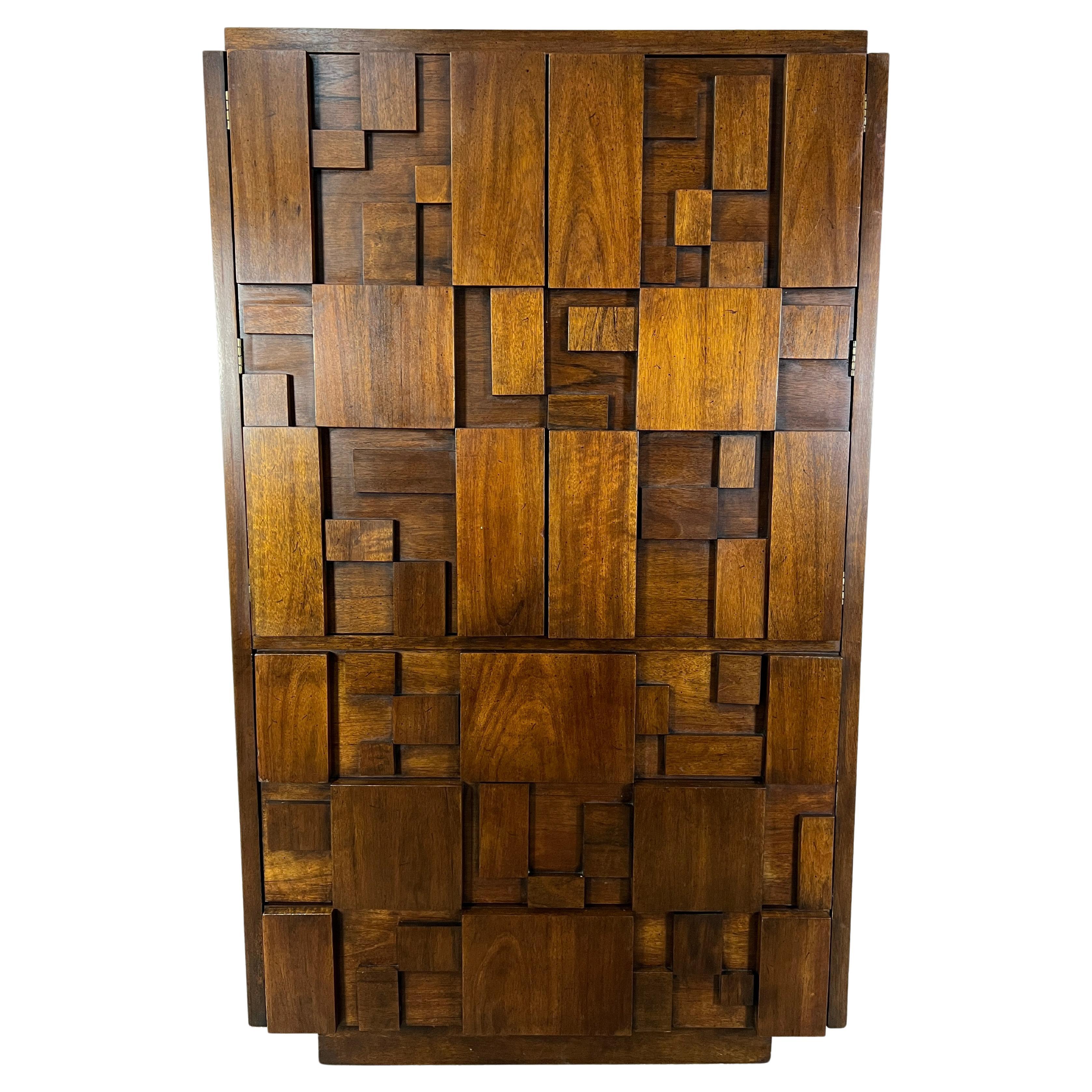 Lane Brutalist Armoire