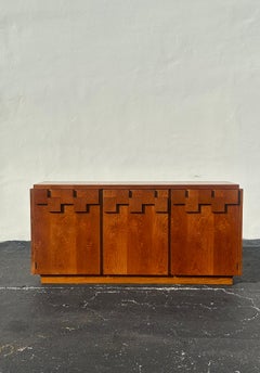 Lane Brutalist Staccato Dresser 1970s Mid-Century Modern