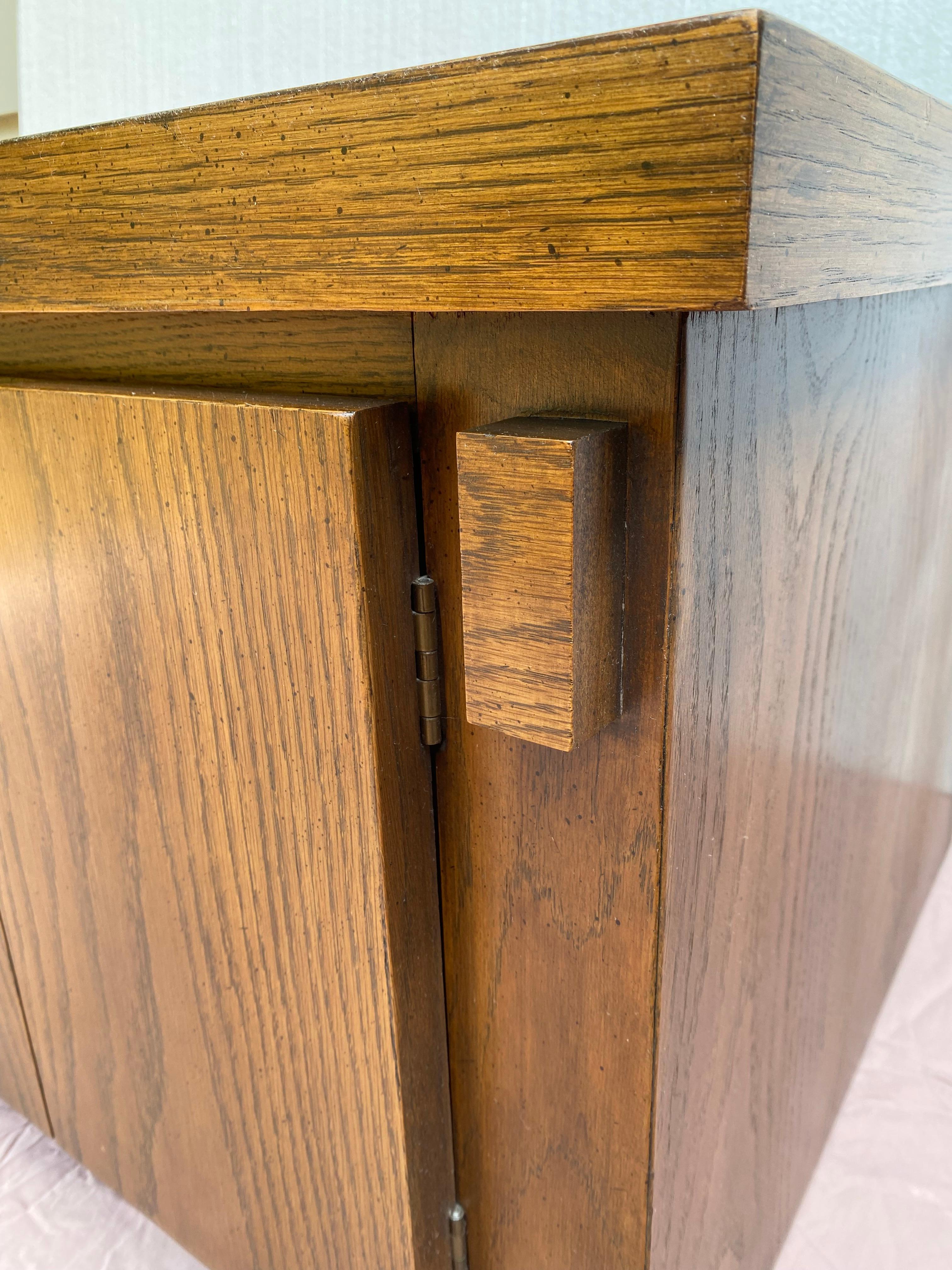 North American Lane Brutalist End / Side Table