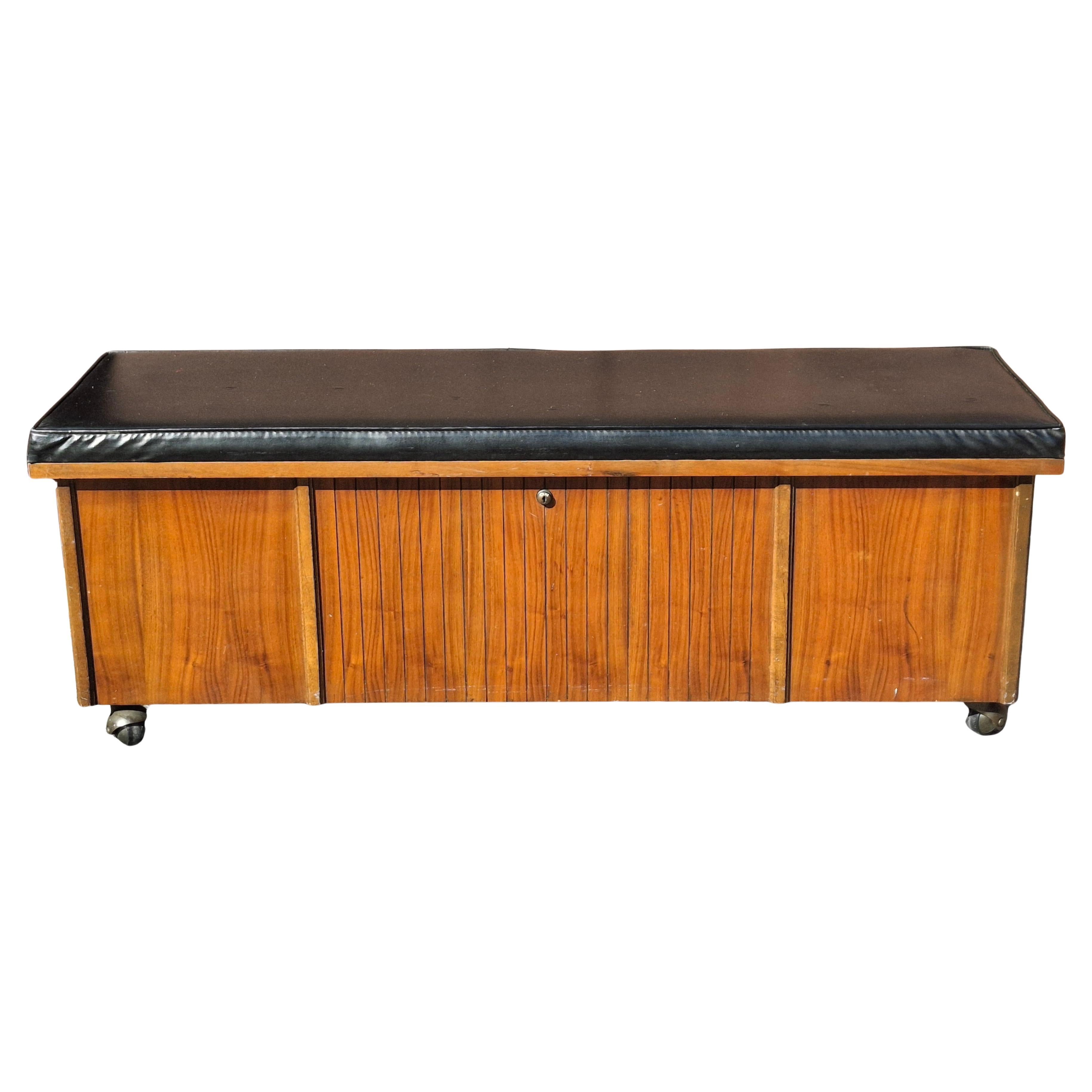 Lane
s Seduta imbottita foderata di cedro Panca per archiviazione Rolle