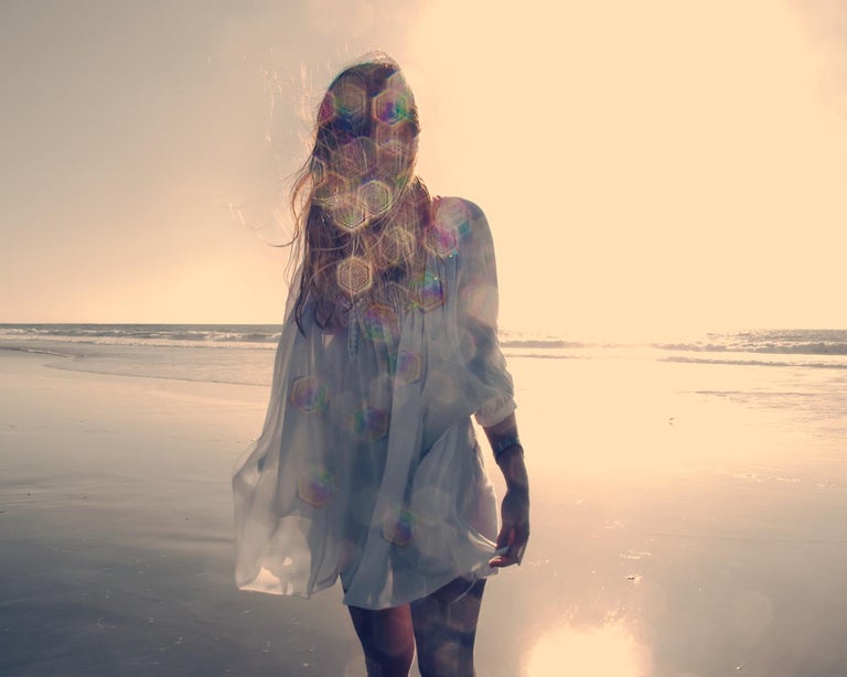 Lane Coder - Untitled (Beach Portrait) For Sale at 1stDibs