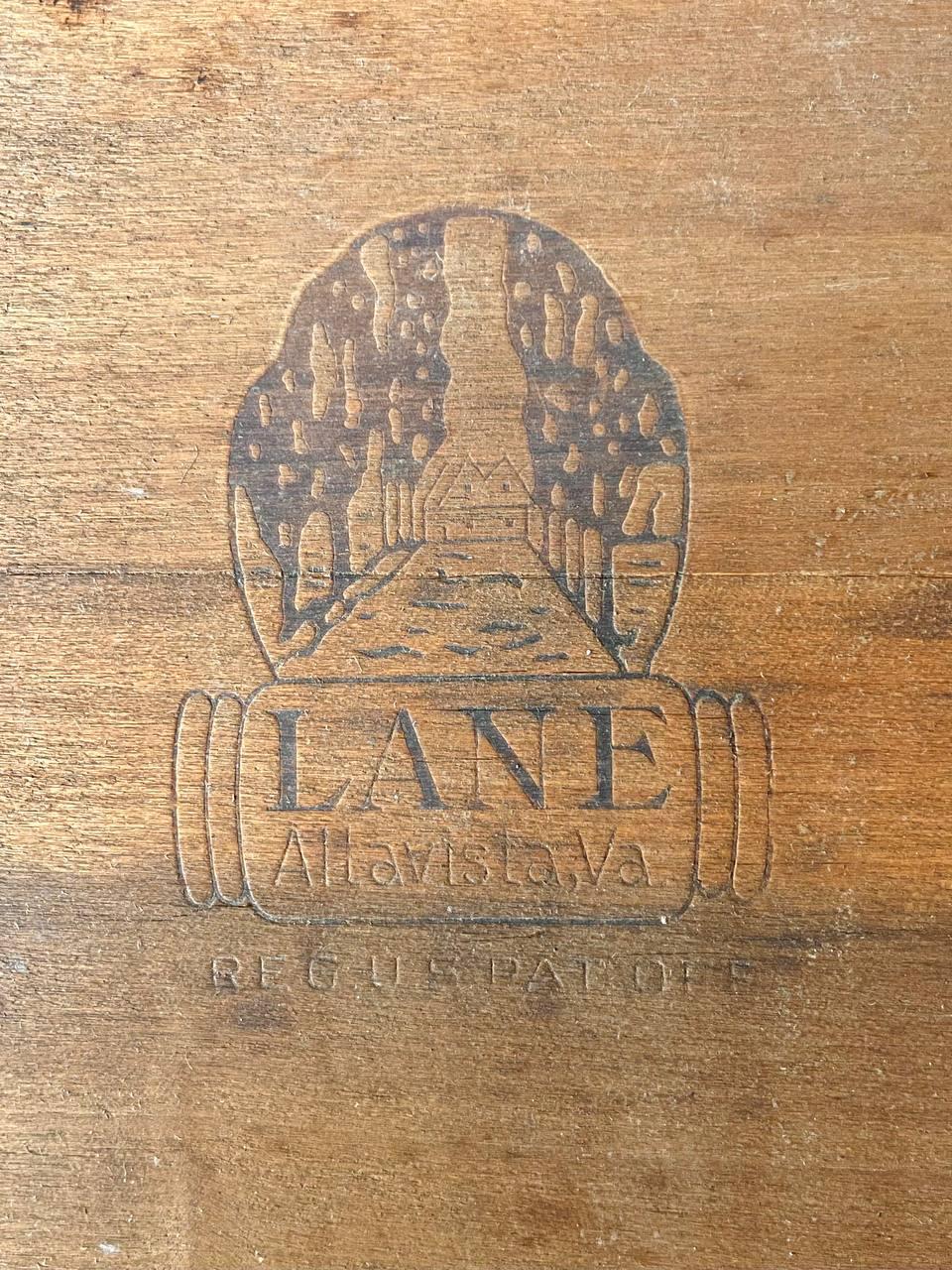 Lane “Copenhagen” Walnut Coffee Table / Bench For Sale 3