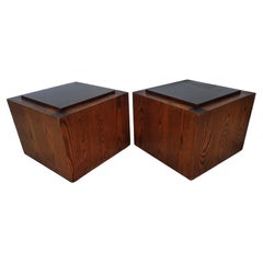 Lane Cube End Table/Stools on Casters