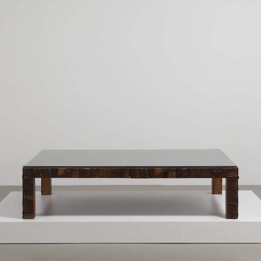 Wood Lane Designed Coffee Table from Their Pueblo Collection, 1960s For Sale