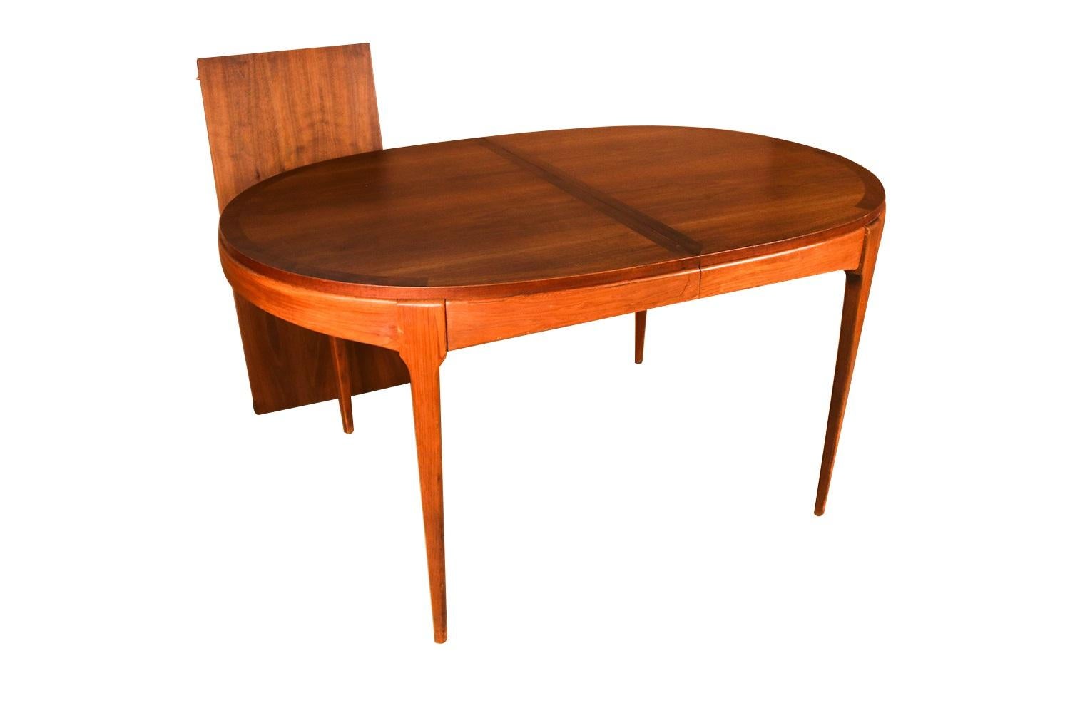 Walnut Lane First Edition Midcentury Expandable Dining Table