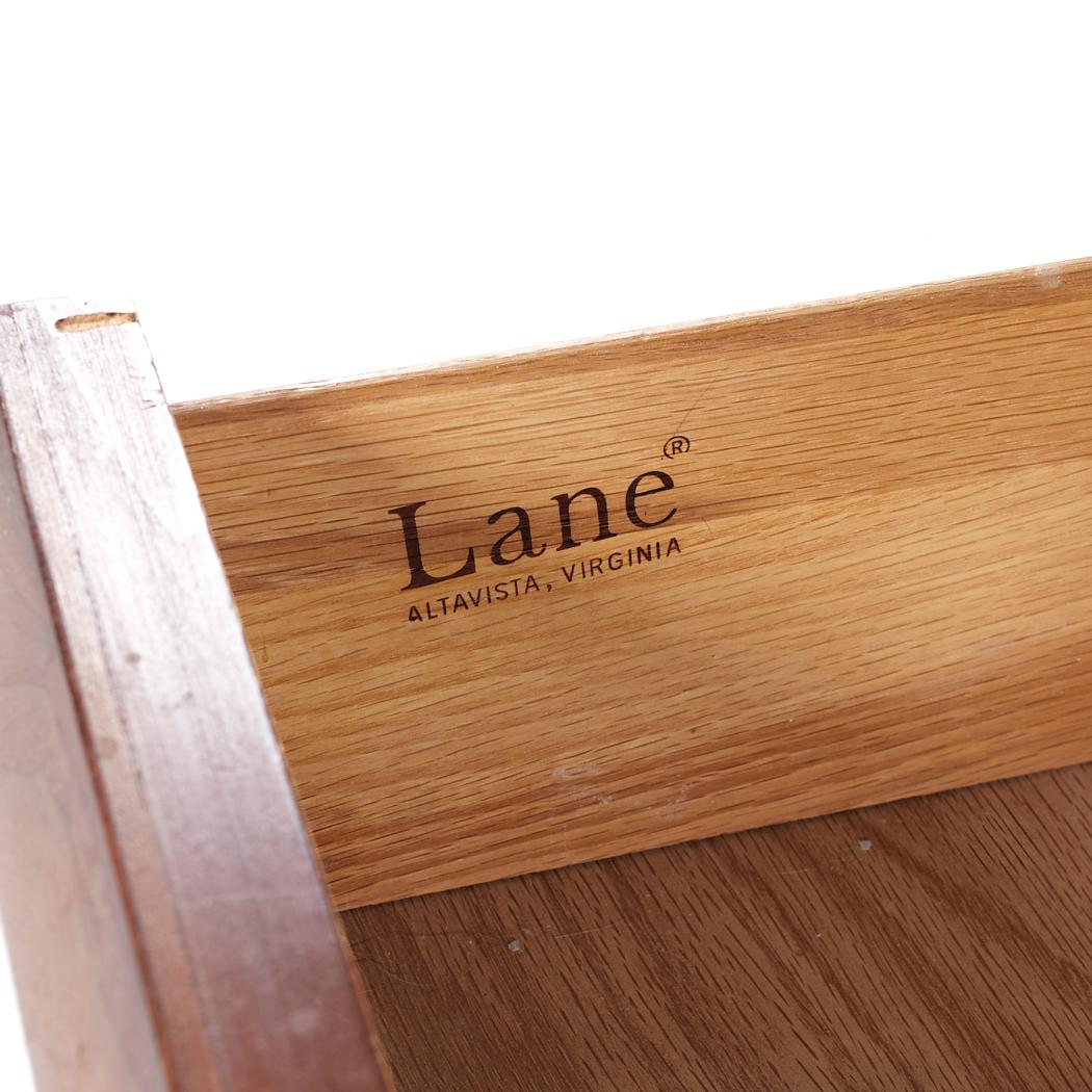 Lane First Edition Mid Century Walnut Lowboy Dresser 6