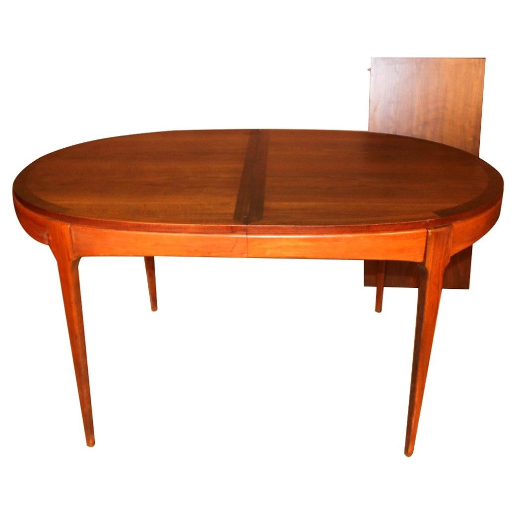 Lane First Edition Midcentury Expandable Dining Table